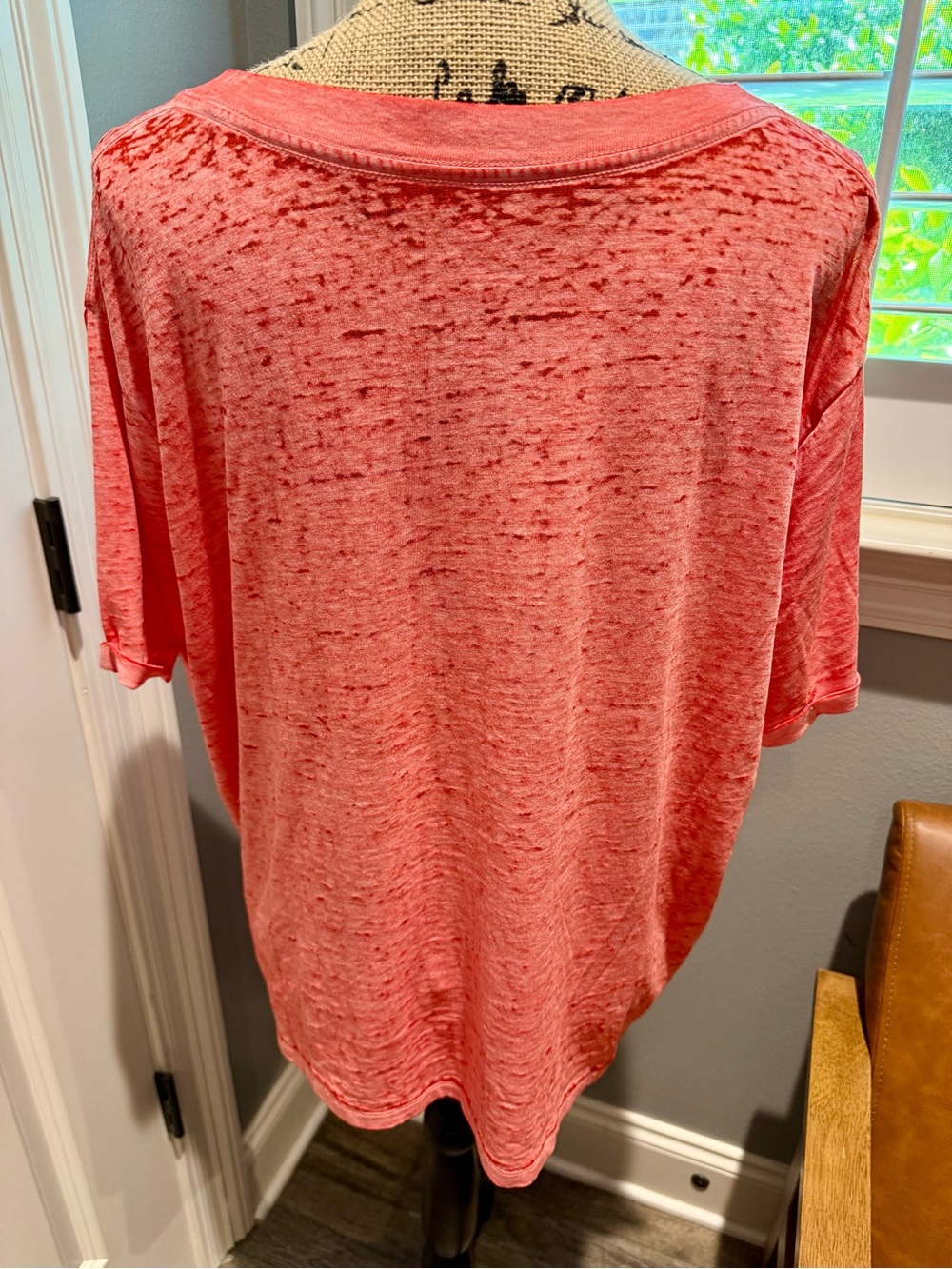 Disney Weathered/Thin Cotton Patriotic Mickey Graphic Tee - Picture 4 of 4
